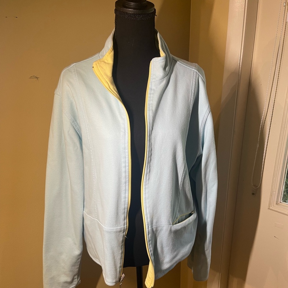 Tehama Women's Cruise 2 Layer Fleece Bonded Soft Shell Comfy Pocket Jacket SzXL